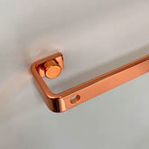 Barra De Cozinha 30 Cm Porta Utensílios 6 Ganchos Rose Gold - Ela Decora